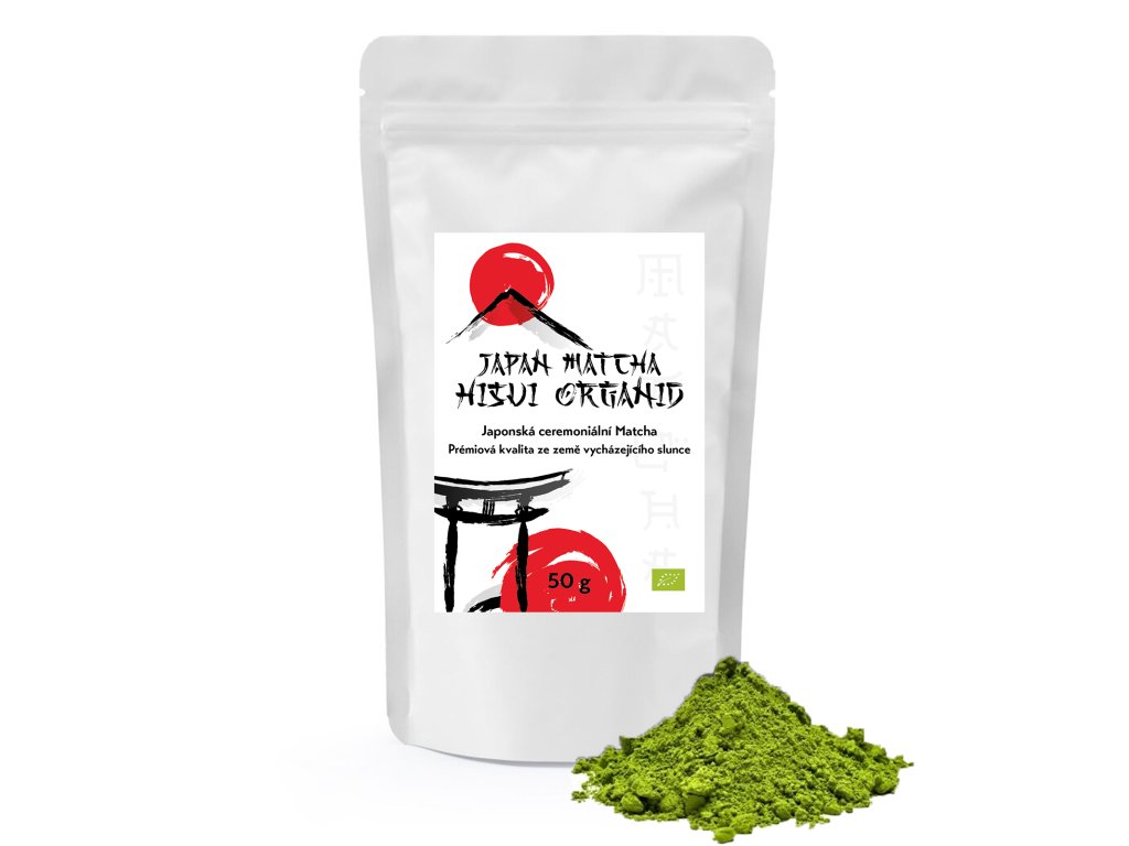 Japonská ceremoniální Matcha „HISUI“ ORGANIC  50g